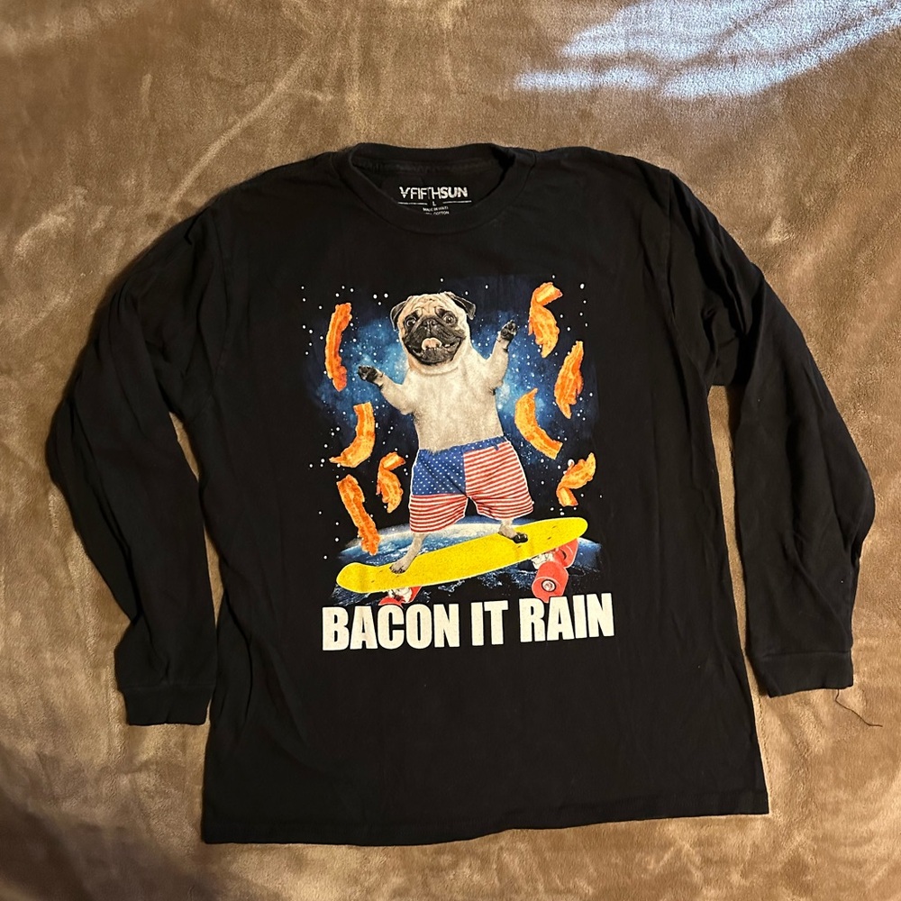 “Bacon It Rain” Long Sleeve